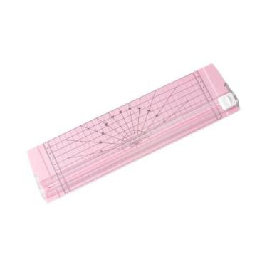 Imagem de Cortador De Papel A4 Com Proteção De Segurança E Régua Lateral Para Sc