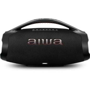 Imagem de Caixa de Som Aiwa Boombox Plus BBS-01-B, Bluetooth, 200W RMS, IP66, 30 Horas de Bateria,4899-01-Unissex