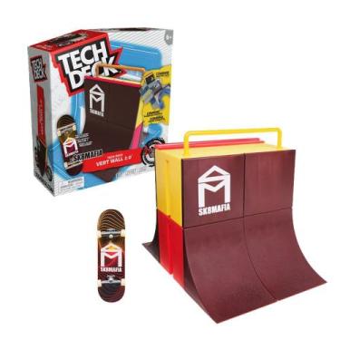 Imagem de Tech deck sk8mafia vert wall 2.0 x connect  - Sunny Brinquedos