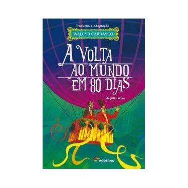Imagem de Livro - A volta ao mundo em 80 dias - moderna