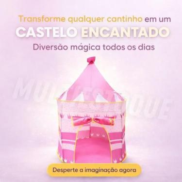 Imagem de Barraca Infantil Castelinho - Rosa - DDG