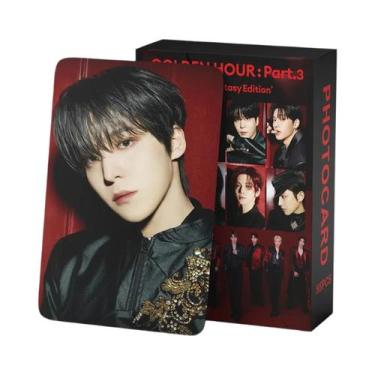 Imagem de Kpop ATEEZ in Your Fantasy GOLDEN HOUR Part 3 Álbum LOMO Cards Photoca