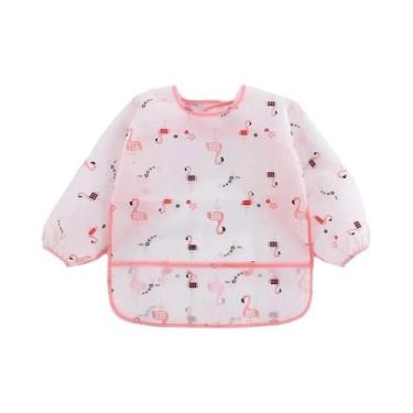 Imagem de Babadores Impermeáveis Para Bebês E Crianças Com Mangas Longas, Aventa