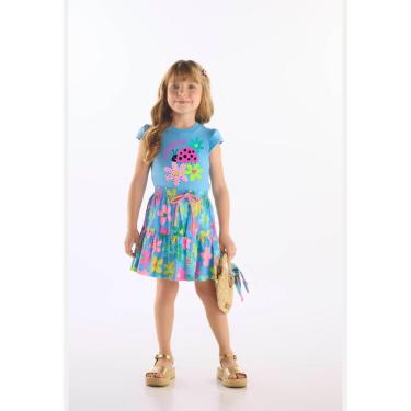 Imagem de Conjunto Verão Blusa e Saia Florida Up Baby-Feminino