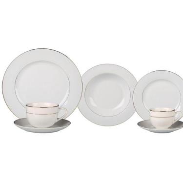 Imagem de Aparelho De Jantar 42 Peças Em Porcelana Majesty Gold - Full Fit