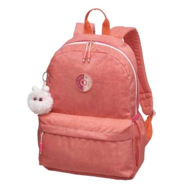 Imagem de Mochila Escolar Infantil Pack me Life 7980304J Salmão - Pacific