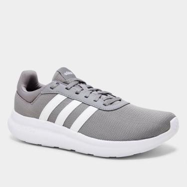 Imagem de Tênis Adidas Lite Racer Masculino, Cinza, Branco, 39