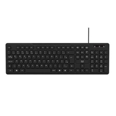 Imagem de Teclado Multilaser TF400 USB Chocolate Preto - TC144, ABNT2