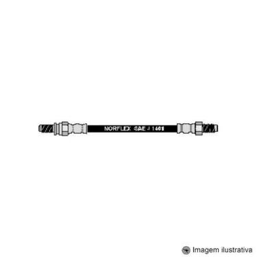 Imagem de Flexivel do Freio Traseiro 340mm Fiesta Sedan 00 / ... - NORFLEX