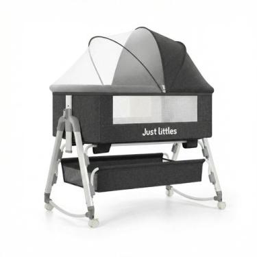 Imagem de Berço 6 em 1 Portátil Moises Com Mosquiteiro De Bebê Acopla Na Cama Ci