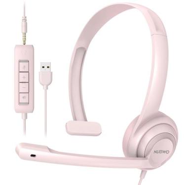 Imagem de Fone de ouvido NUBWO HW02 USB com microfone com cancelamento de ruído 