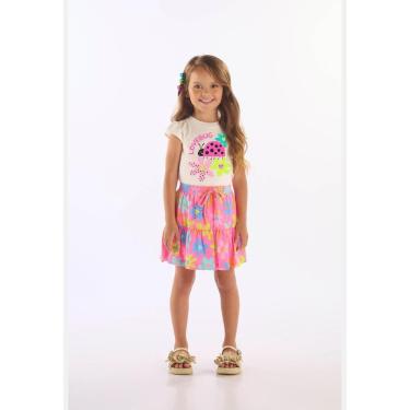 Imagem de Conjunto Verão Blusa e Saia Florida Up Baby-Feminino