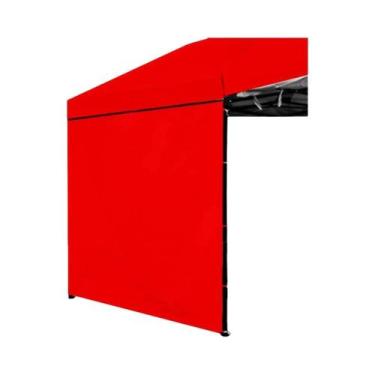 Imagem de Toldo Lateral Impermeável Cáqui Para Gazebos Pop-Up 10x10ft Acessório 