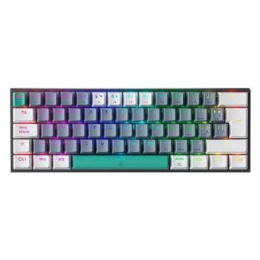 Imagem de Teclado Mecânico Gamer Machenike K500-B61, RGB, Switch Huano Brown, Ci