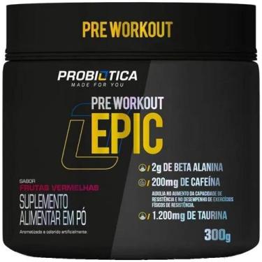 Imagem de Pré Treino Epic Pré Workout 300g  Probiótica - Probiotica, energético