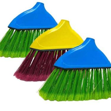 Imagem de Kit 3 Vassoura Fiorella canto - ECOPOLYMER