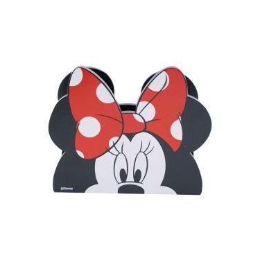 Imagem de Porta guardanapo madeira mickey & minnie - disney