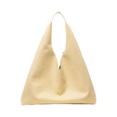 Imagem de Bolsa De Ombro Retro Grande Para Mulheres, Minimalista, Estilo Hobo, E