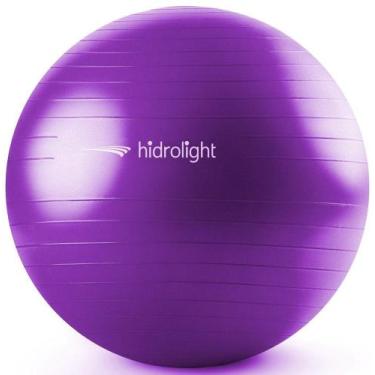 Imagem de Bola Pilates Suiça Yoga Ginástica Academia 65 Cm 350kg Bomba - Hidroli