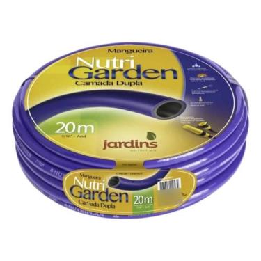 Imagem de Nutriplan mangueira nutrigarden 7 16 x 1,5mm 20 m cor azul