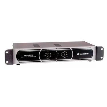 Imagem de Amplificador de Potência 200W 4 OHMS PRO 800 - LL AUDIO