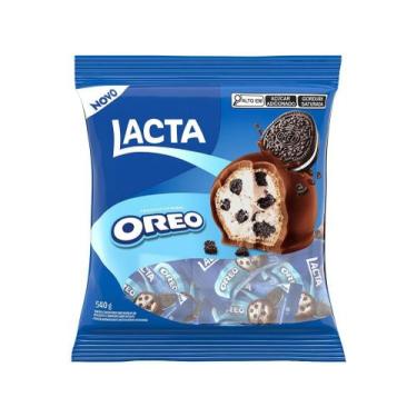 Imagem de Bombom Oreo Lacta ao Leite Baunilha com Biscoito 540g