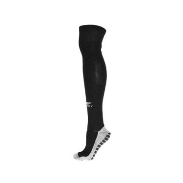 Imagem de Meião de Futebol Penalty Grip Max Antiderrapante Masculino, Ls preto, 