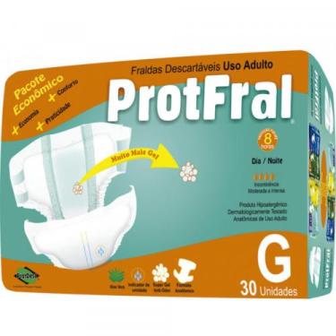 Imagem de Fralda Protfral Pacote Econômico Anatômico Hipoalergênico, G