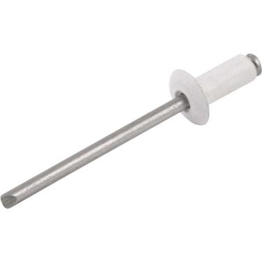 Imagem de Rebite de Repuxo 510 4,8mm X 10,0mm Alumínio Branco Vonder 1000PEÇAS