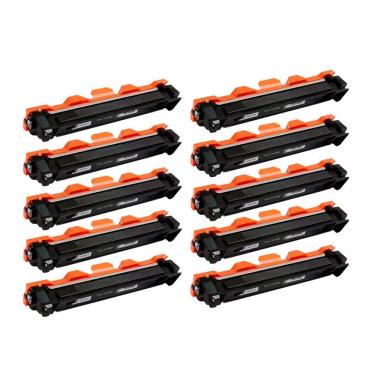 Imagem de Kit 10 Toners Para Brother Tn1060 Dcp1602 Dcp1512 Dcp1617nw Hl1112 Hl1202 Hl1212w 1K Novos