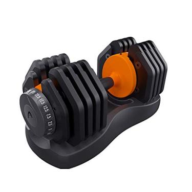 Imagem de Haltere profissional até 50 kg - Haltere destacável com base ABS Equipamento de fitness doméstico para exercícios de ginástica, 55 lb/25 kg (único)