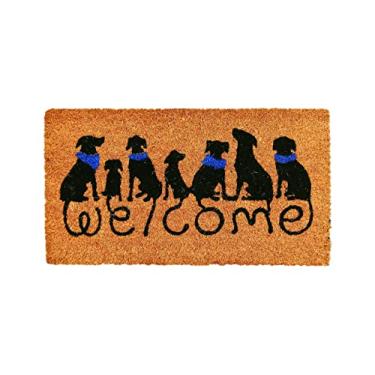 Imagem de Tap Edantex Capacho Coco 33X60 Estamp-9, Edantex, Multicolorido