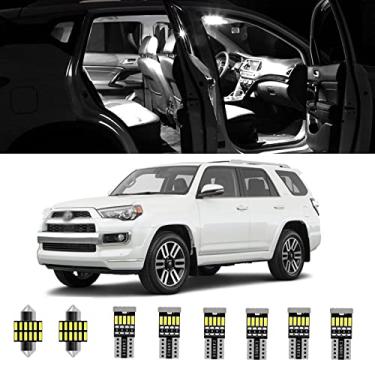 Imagem de AWALITE 16 peças 4RUNNER Kit de luzes LED LED super brilhante Mapa lâmpadas para Toyota 4Runner 2010-2021 todos os modelos