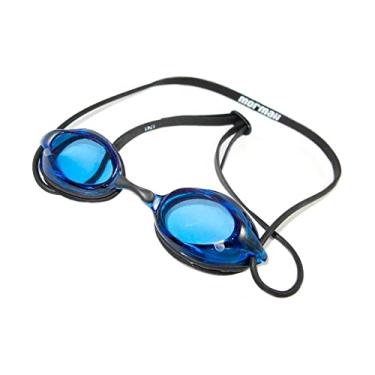 Imagem de Óculos de Natação ENDURANCE, Corpo Preto/Lente Azul, Único