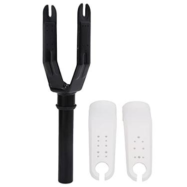 Imagem de Shanrya Garfo dianteiro, acessórios de substituição, liga de alumínio, garfo frontal de liga de alumínio, fácil instalação, forte e durável para M365PRO para M365 (branco)