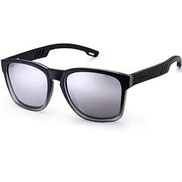 Imagem de Óculos de Sol Masculino Design de Madeira HU WOOD Polarizados UV400 (C3)