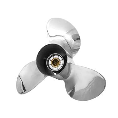 Imagem de Hélice Inox Motor Popa Mercury Mari 75/90/115/125 HP 13 Passo 19