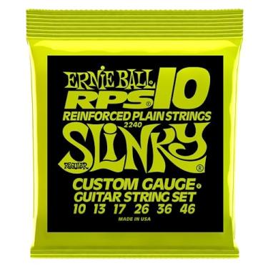 Imagem de ENCORDEAMENTO 010-046 P/GUITARRA REGULAR SLINKY RPS NIQUEL P02240 ERNIE BALL