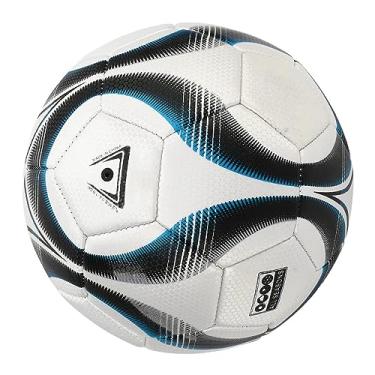 Imagem de Bola de Futebol Durável Com Bexiga Anti-explosão Premium, Material de PVC, Tamanho Padrão para Adolescentes Adultos, Adequado para Treinamento (Azul)