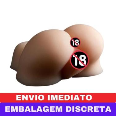 Imagem de Masturbador Masculino Bumbum Empinado Com Vagina E Ânus Realista 3D Pa