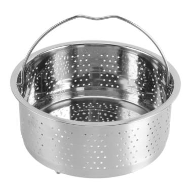 Imagem de Cesta de Vapor para Panela Instantânea, Cesta de Vapor de Vegetais Antiaderente Com Alça, Inserção de Cesta de Vapor de Aço Inoxidável para Panelas, Inserção de Panela de Arroz