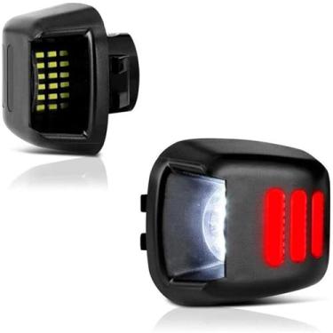 Imagem de 1 par de luzes LED de placa de licença para Nissan Navara D40 Frontier Armada Titan Xterra, lanterna traseira à prova d'água para Suzuki Equator