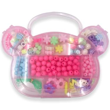 Imagem de Brinquedo Infantil Kit Maleta Bear Miçangas