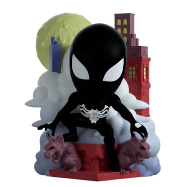 Imagem de Youtooz Marvel Collection Web of Spiderman #1 4.8 inch Vinyl Figure, Symbiote Spiderman Action Figure