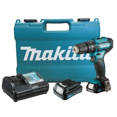 Imagem de Parafusadeira furadeira impacto 12v makita hp333dwye