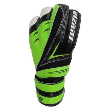 Imagem de Vizari Luva de goleiro de futebol Avio F.P. | para crian as e adultos (preto/verde, tamanho 5)