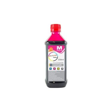 Imagem de Tinta impressora Lexmark Compatível Magenta Marpax 250ml