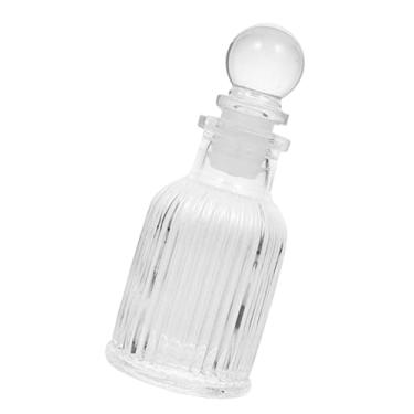 Imagem de Decantador de uísque com rolha de vidro: Garrafa de vinho Licor Garrafa de vidro Dispensador de bebidas 250ml para Rum Bourbon Vodka Estilo 2 Conjunto de Decanter de Uísque (Color : Style 3)