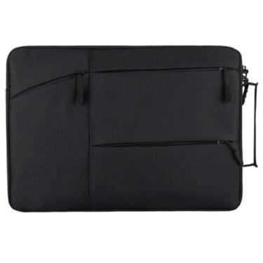 Imagem de Pasta Notebook 13.3/15.6 Polegadas Bolsa Case Capa Laptop Impermeável (Preto, 15.6)