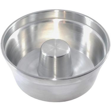 Imagem de Forma de Bolo e Pudim Aluminio N 14 Pequena Assadeira Redonda com Furo